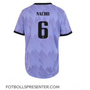 Real Madrid Nacho #6 Borta Matchtröja Dam 2022-23 Kortärmad